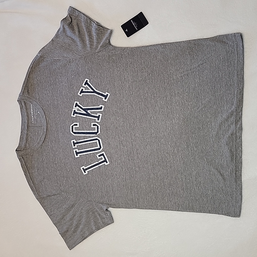 Lucky Brand 🍀 Women's Two Tone Arch Tee